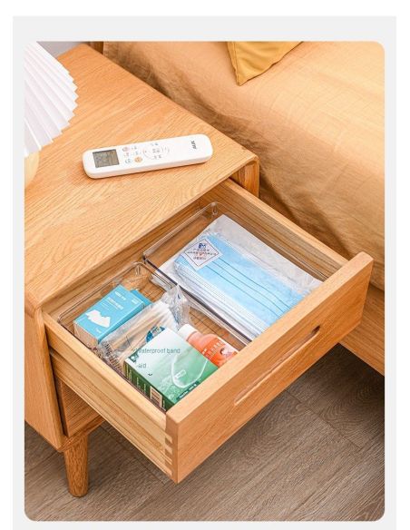 Set 8 cutii cutii pentru organizare sertare si depozitare, organizare locuinta, Elastix