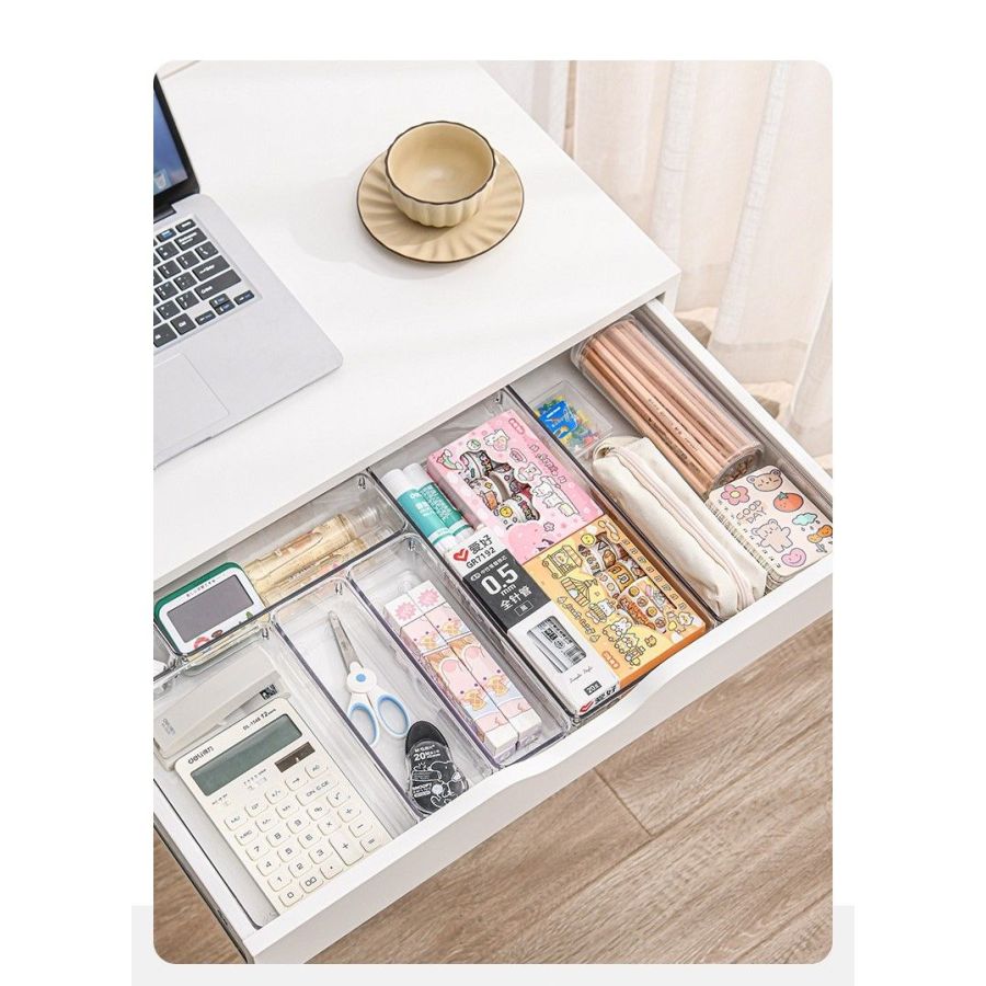 Set 8 cutii cutii pentru organizare sertare si...