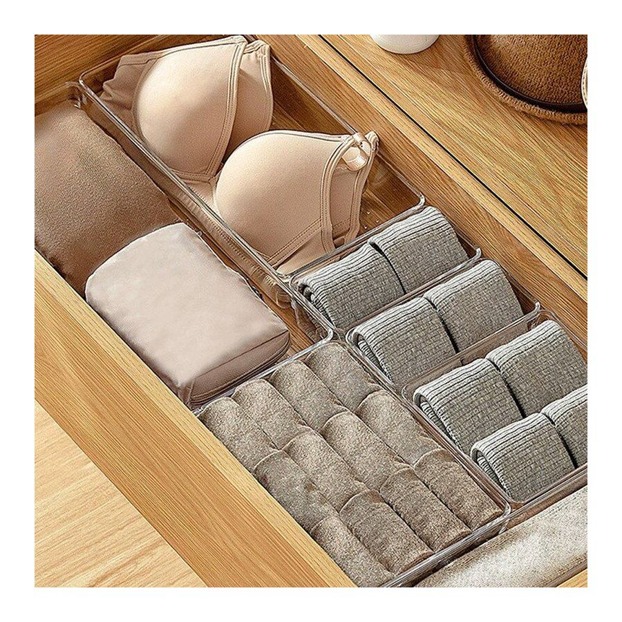 Set 8 cutii cutii pentru organizare sertare si...