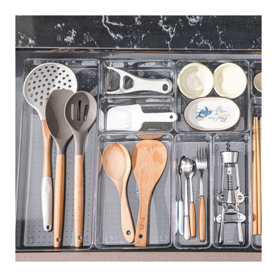 Set 8 cutii cutii pentru organizare sertare si...