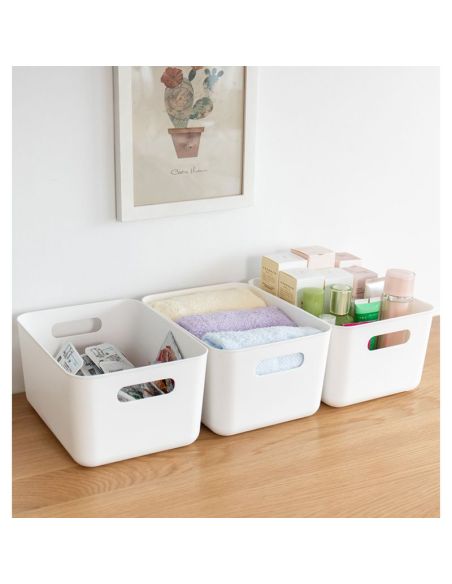 Cutie cu capac marimea M pentru depozitare, organziare locuinta, cutii depozitare Elastix