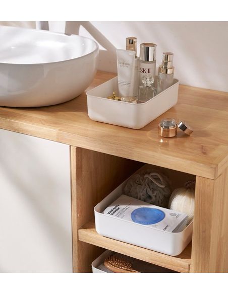 Cutie cu capac marimea Low S pentru depozitare, organziare locuinta, cutii depozitare Elastix