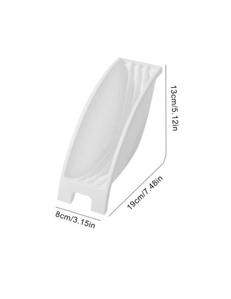 Organizator farfurii marime S, organizator pentru vase, organizare bucatarie Elastix