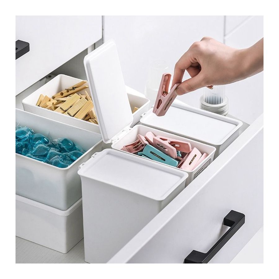 Recipient S cu capac, cutie depozitare, Cutii...