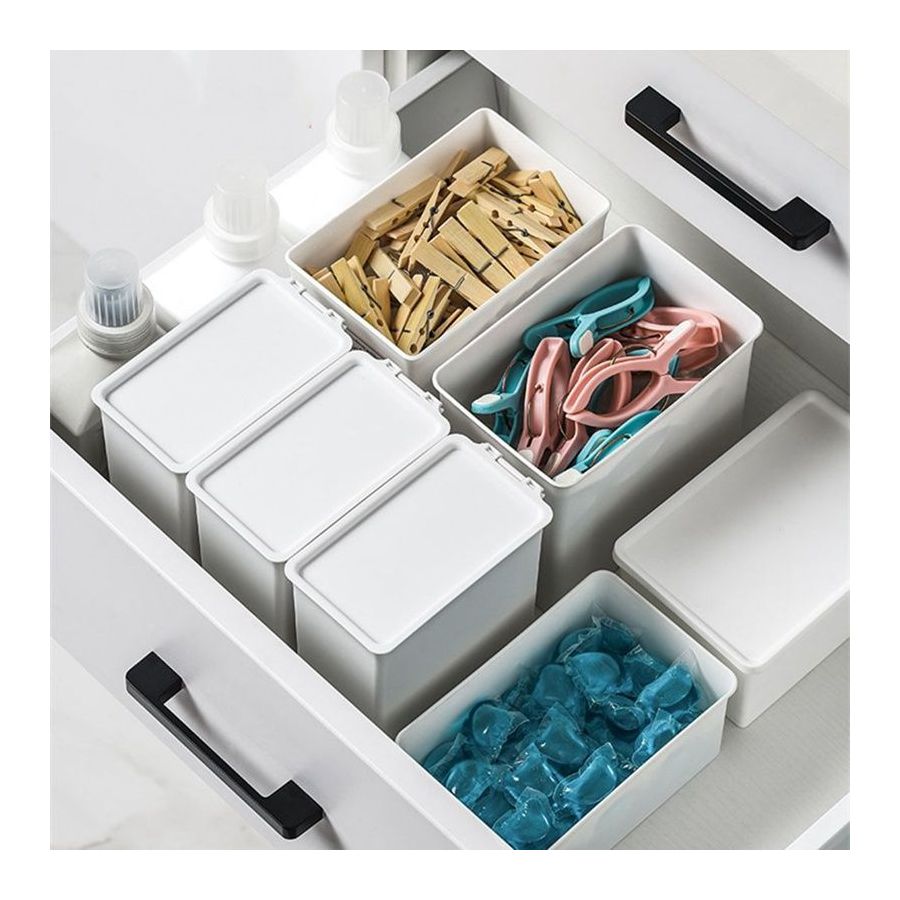 Recipient S cu capac, cutie depozitare, Cutii...