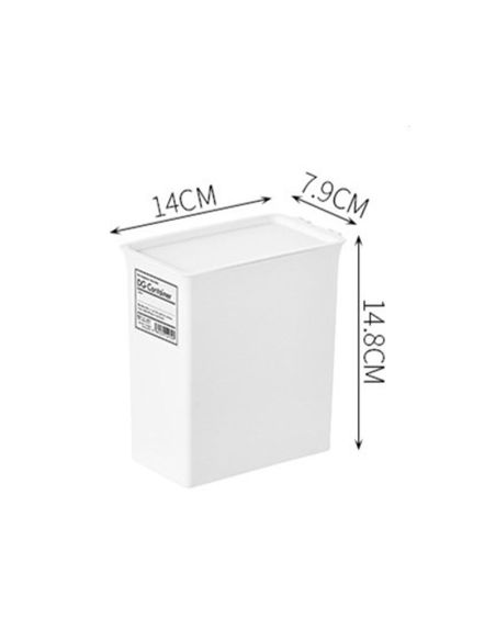 Recipient S cu capac, cutie depozitare, Cutii organizare, organizare locuinta, Elastix