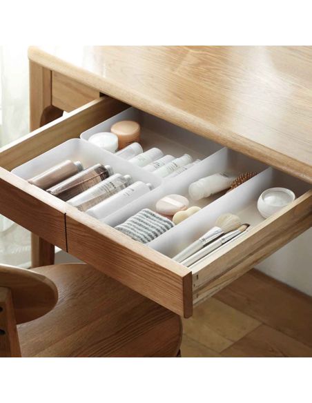 Set 4 cutii pentru organizare sertare si depozitare, organizare locuinta, Elastix