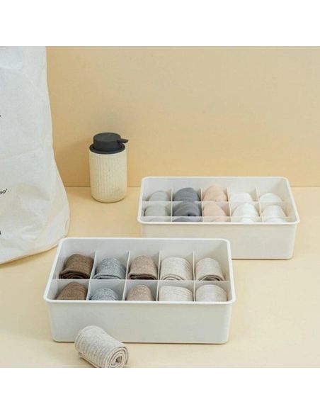 Cutie pentru organizare sertar, organizator sertar, organizare lenjerie intime, organizator dulap, Elastix