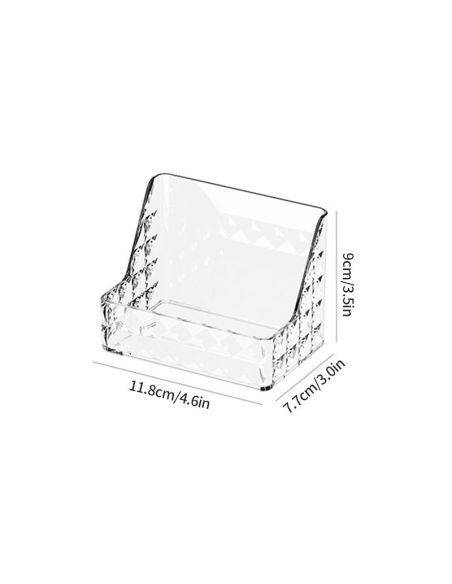 Organizator diamond pentru cosmetice, suport cosmetice, cutie depozitare, organizare baie, Elastix