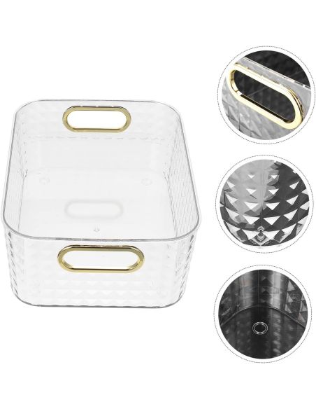 Cutie diamond premium pentru organizare, cutie depozitare, organizare cosmetice, organizatoare Elastix