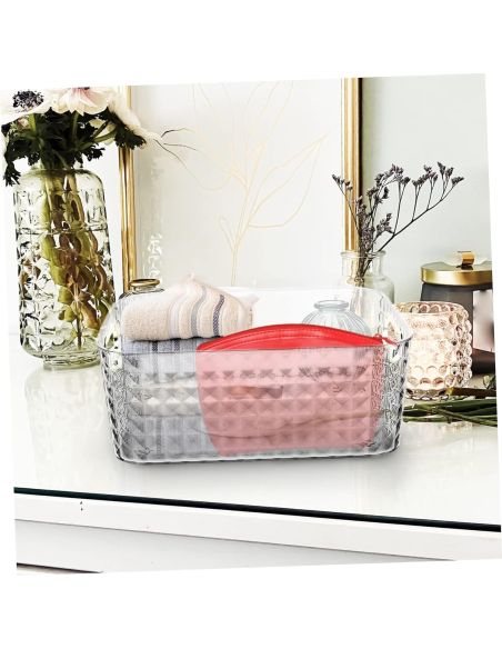 Cutie diamond premium pentru organizare, cutie depozitare, organizare cosmetice, organizatoare Elastix