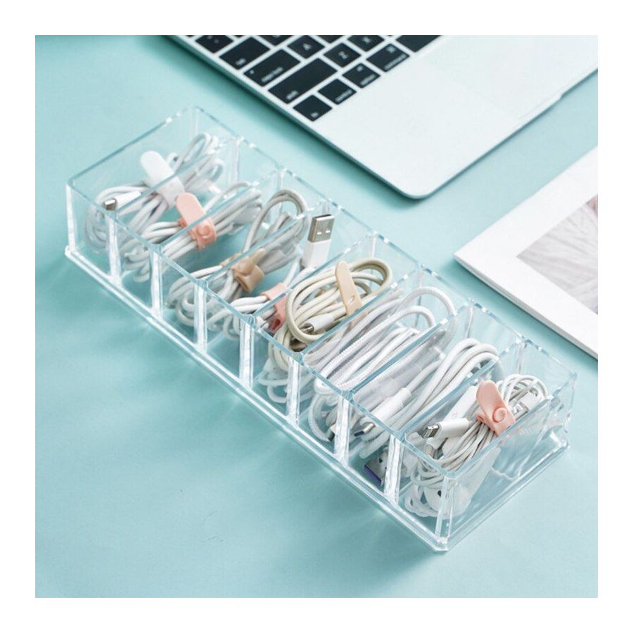 Cutie organizatoare cabluri 8 alveole,...