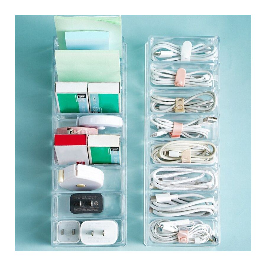 Cutie organizatoare cabluri 8 alveole,...