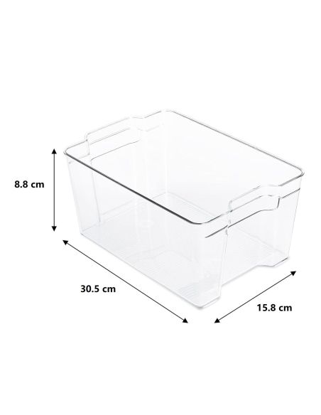 Cutie frigider 30.5 x 15.8 x 8.8 cutie organizatoare frigider, organizare frigider, Elastix