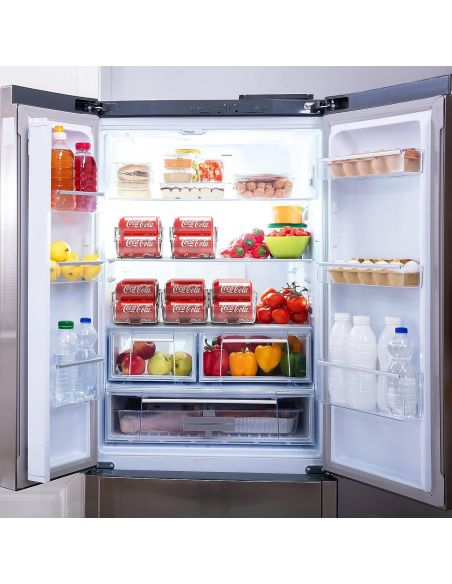 Cutie pentru doze conserve, organizator doze frigider, cutie frigider Elastix