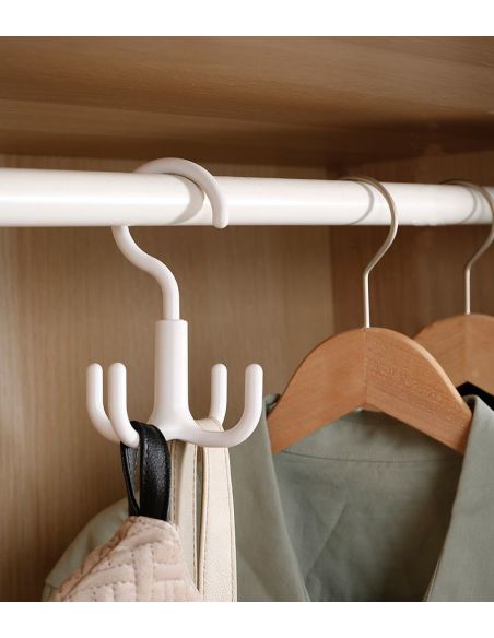 Carlig rotativ cu 4 agatatori, umeras rotativ, Elastix