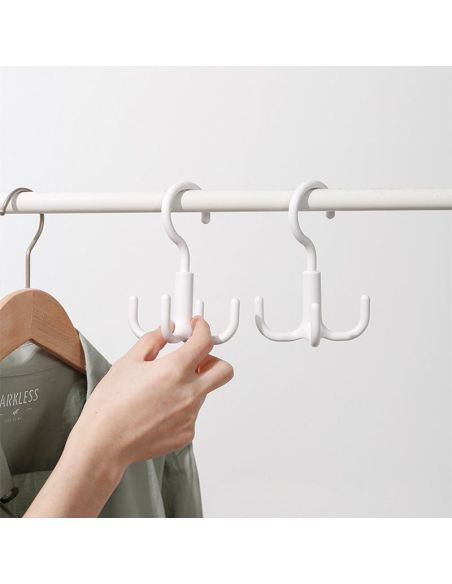 Carlig rotativ cu 4 agatatori, umeras rotativ, Elastix