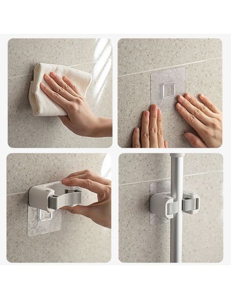 Organizator single pentru mop si matura, suport matura Elastix