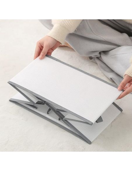 Organizator pantaloni cu 12 compartimente, organizator pentru sertare, Elastix