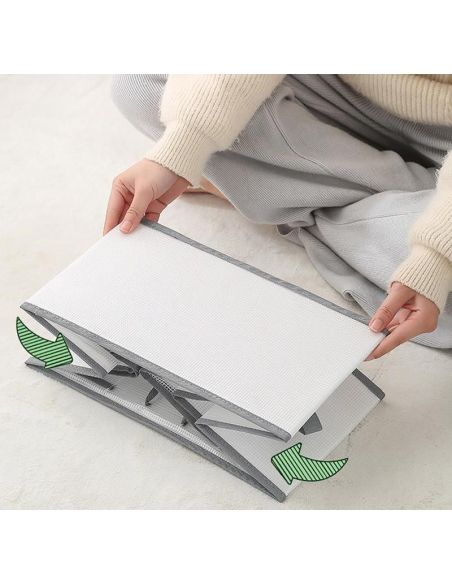 Organizator pantaloni cu 12 compartimente, organizator pentru sertare, Elastix