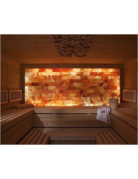 Caramida din sare de Himalaya 20x10x2.5cm, caramida decorativa, Elastix