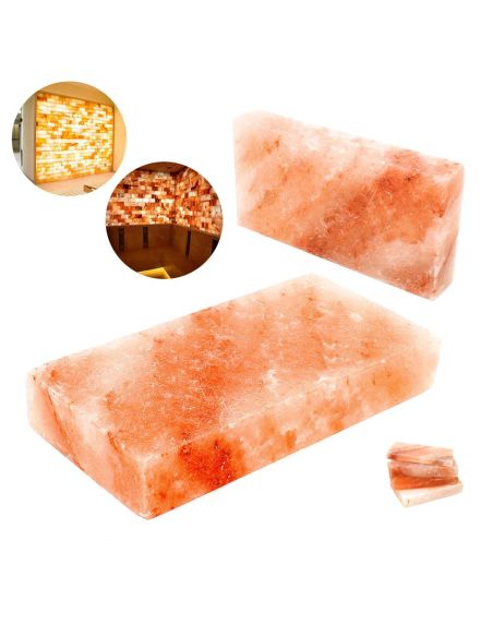 Caramida din sare de Himalaya 20x10x2.5cm, caramida decorativa, Elastix