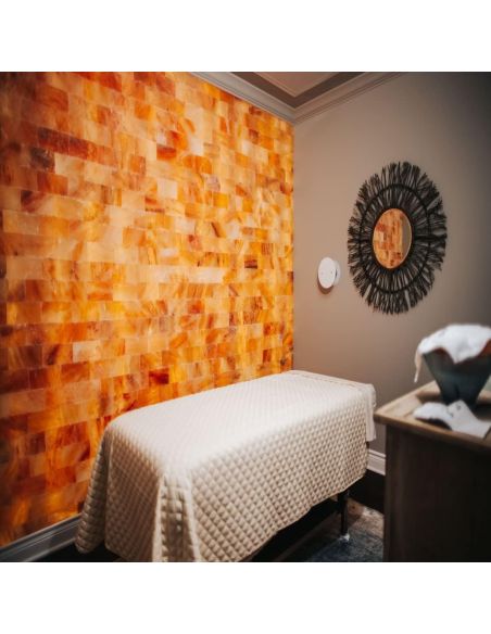 Caramida din sare de Himalaya 20x10x2.5cm, caramida decorativa, Elastix