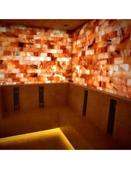 Caramida din sare de Himalaya 20x10x2.5cm, caramida decorativa, Elastix