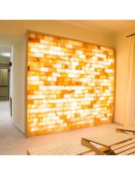 Caramida din sare de Himalaya 20x10x2.5cm, caramida decorativa, Elastix