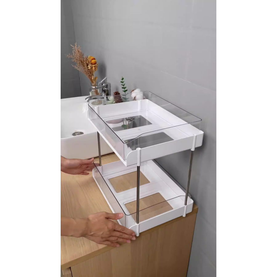 Organizator multifunctional L, raft birou cu 2...