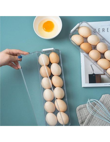 Cutie organizatoare pentru oua, suport oua, cutie oua Elastix