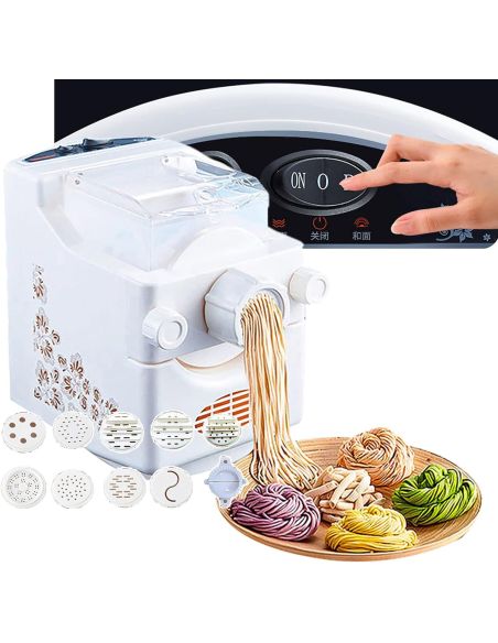 Masina electrica pentru paste cu 9 forme, masina pentru taitei, aparat paste, Elastix