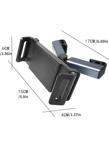 Suport mobil auto pentru telefon si tableta, suport tetiera, suport telefon tetiera Elastix