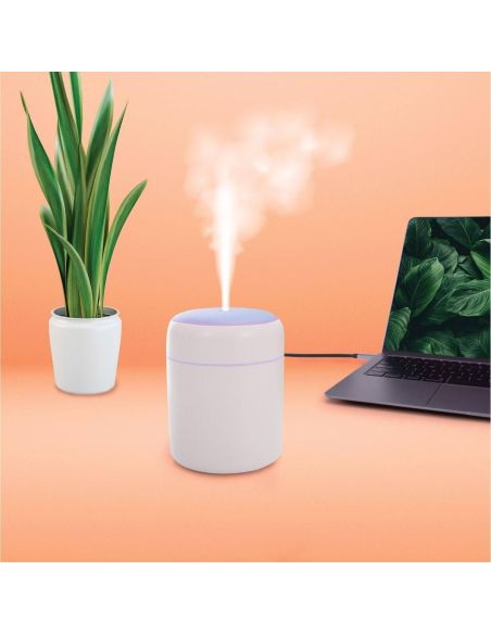 Umidificator aer cu difuzor aromaterapie, umidificator cu lumini, Elastix