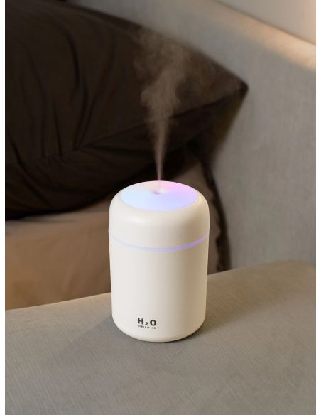 Umidificator aer cu difuzor aromaterapie, umidificator cu lumini, Elastix