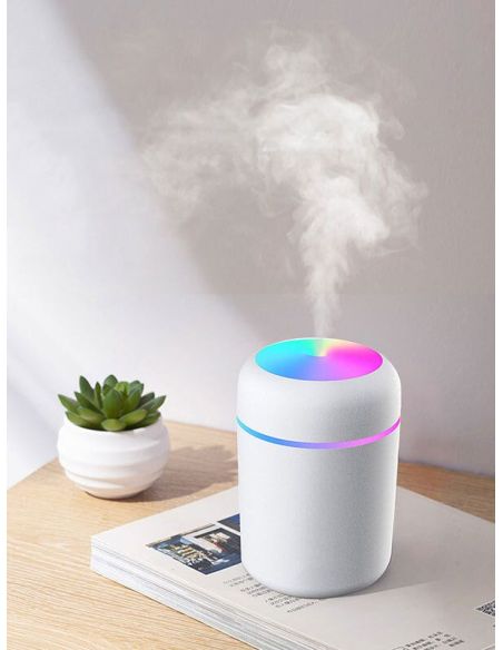 Umidificator aer cu difuzor aromaterapie, umidificator cu lumini, Elastix