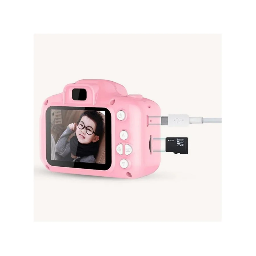 Mini aparat foto, video, jocuri roz pentru...