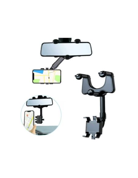Suport telefon pentru oglinda retrovizoare, suport auto telefon oglinda Elastix