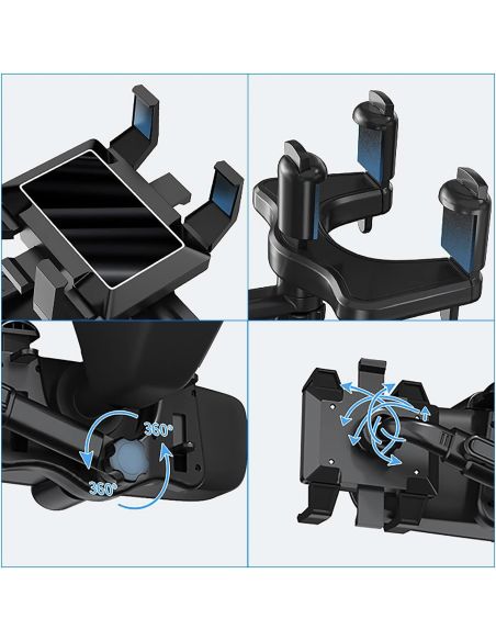 Suport telefon pentru oglinda retrovizoare, suport auto telefon oglinda Elastix
