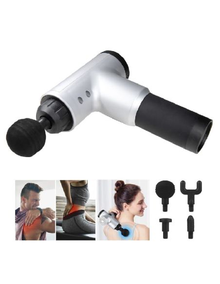 Aparat masaj muscular, dispozitiv masaj cu 4 capete, Elastix