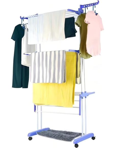 Uscator vertical pentru rufe, uscator rufe, uscator haine, Elastix