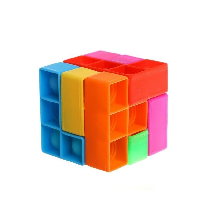 Jucarie tip puzzle 3D, jucarie Pop It sub forma...