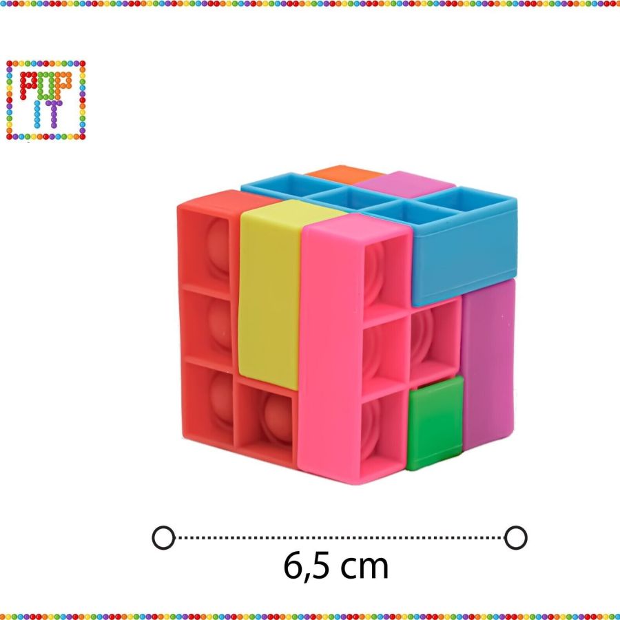 Jucarie tip puzzle 3D, jucarie Pop It sub forma...