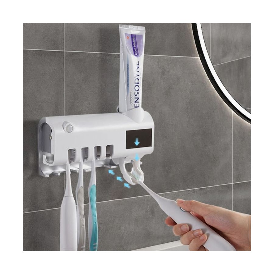 Suport si dozator pentru periute de dinti,...