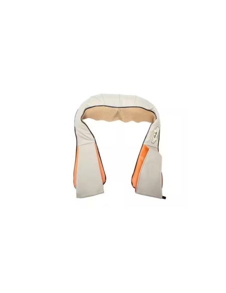 Perna cu incalzire si masaj pentru gat si umeri, guler electric, Shiatsu, Elastix