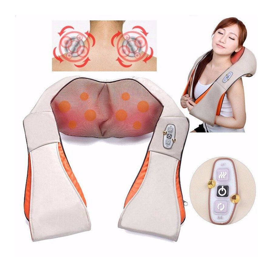 Perna cu incalzire si masaj pentru gat si...