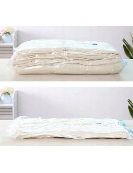 Sac reutilizabil pentru vidat 80 x 110 cm, sac vidat haine, Elastix