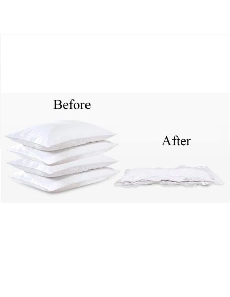 Sac reutilizabil pentru vidat 80 x 110 cm, sac vidat haine, Elastix