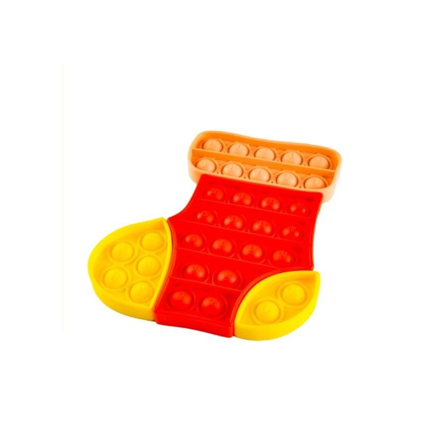 Jucarie Pop It, pop it Christmas shoe, Elastix