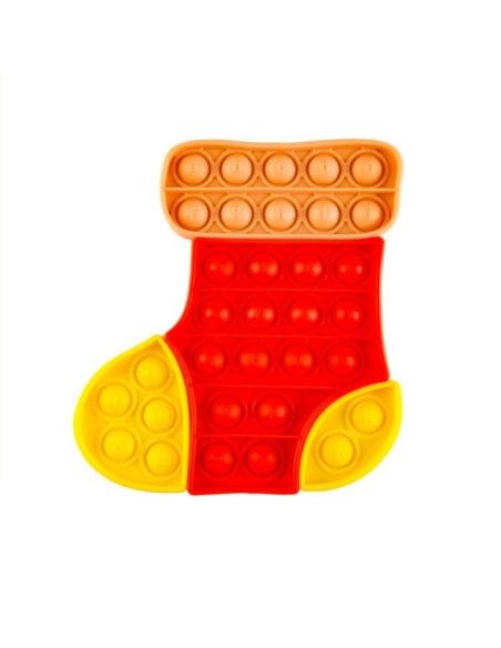 Jucarie Pop It, pop it Christmas shoe, Elastix